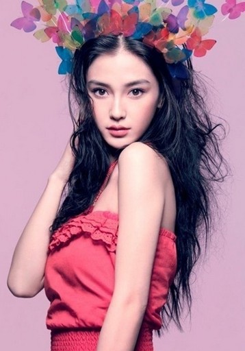 Angelababy演绎浪漫吉普赛风发型