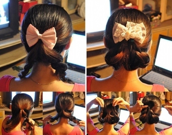 盘<em>头发</em>的40种方法+你会几种?-<em>扎头发</em>网